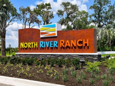 Brightwood at North River Ranch Homes in Parrish, FL - Entrance Sign