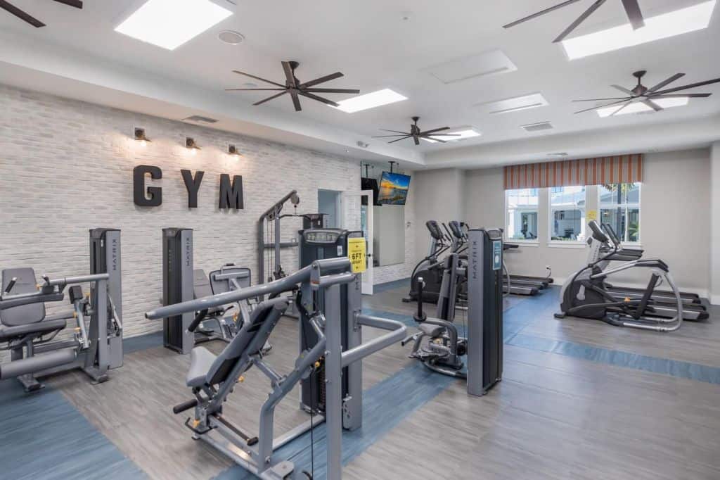 Canoe Creek Homes in Parrish, FL - Fitness Room