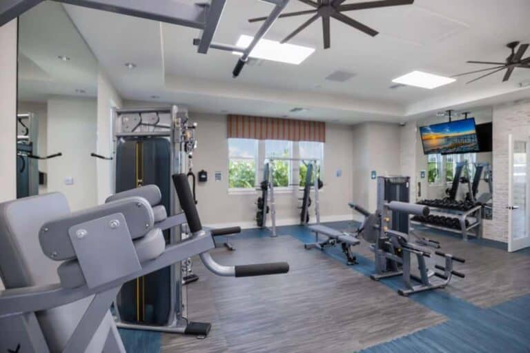 Canoe Creek Homes in Parrish, FL - Fitness Room