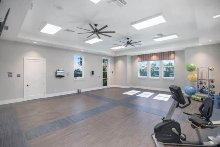 Canoe Creek Homes in Parrish, FL - Fitness Room