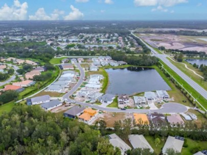 Cypress Glen Homes in Parrish, FL - Community Aerial