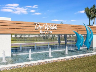 Del Webb Bayview Homes in Parrish, FL - Entrance Sign