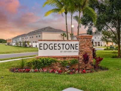 Edgestone at Artisian Lakes Homes in Palmetto, FL - Entrance Sign