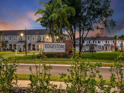 Edgestone at Artisian Lakes Homes in Palmetto, FL - Entrance Sign