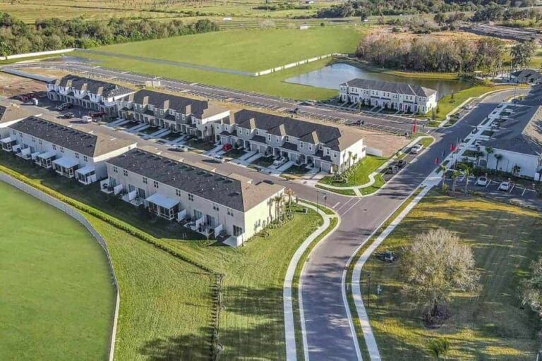 Edgestone at Artisian Lakes Homes in Palmetto, FL - Aerial