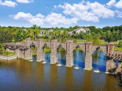 Esplanade at Artisian Lakes Homes in Palmetto, FL - Waterfalls