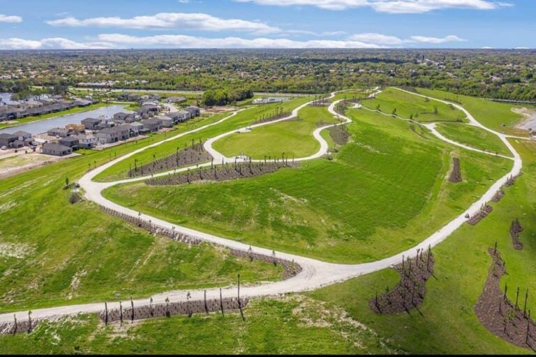 Esplanade at the Heights Homes in Bradenton, FL - Aerial of Grounds
