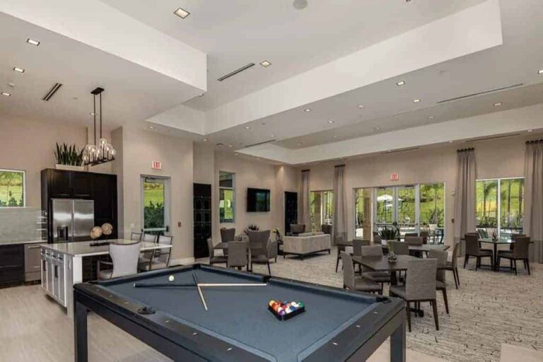 Esplanade at the Heights Homes in Bradenton, FL - Billiards Table