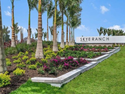 Esplanade At Skye Ranch Homes in Sarasota, FL - Entrance Sign