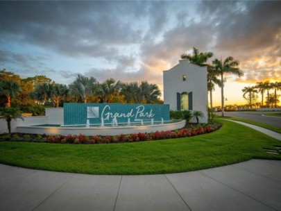 Grand Park Homes in Sarasota FL - Entrance Sign