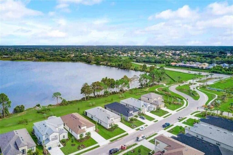 Grandview at the Heights Homes in Bradenton FL - Community Aerial