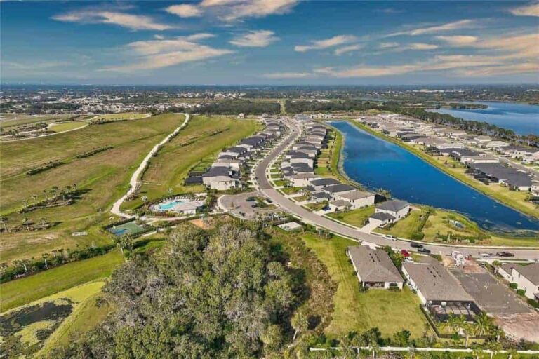 Grandview at the Heights Homes in Bradenton FL - Aerial View