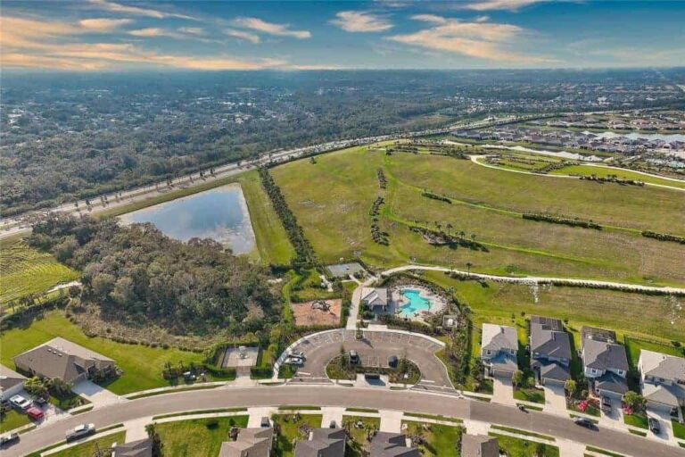 Grandview at the Heights Homes in Bradenton FL - Aerial View