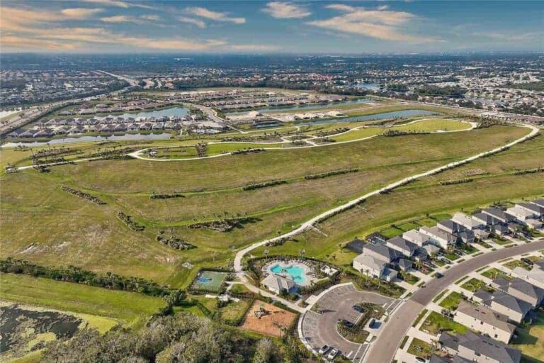 Grandview at the Heights Homes in Bradenton FL - Aerial