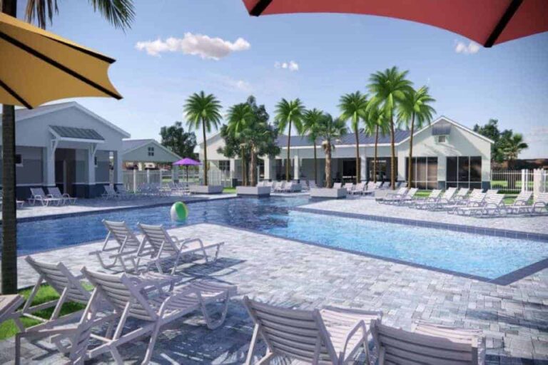 Isles at Bayview Homes in Parrish, FL - Pool
