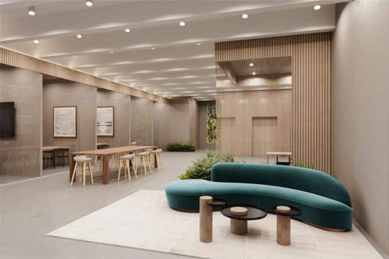 One Park Condos in Downtown Sarasota, FL - Lobby Area