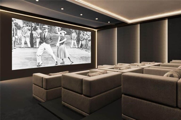 One Park Condos in Downtown Sarasota, FL - Theater Room
