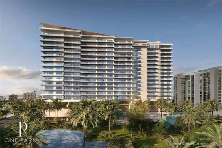 One Park Condos in Downtown Sarasota, FL - Building