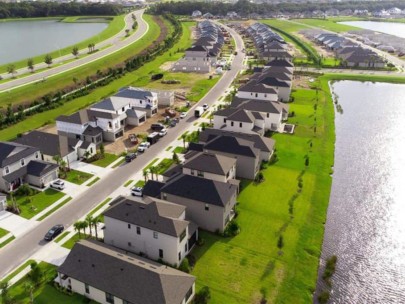 Park East Homes in Lakewood Ranch, FL - Aerial of Community