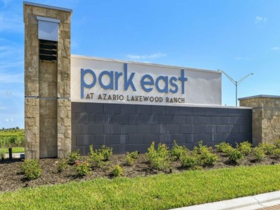 Park East Homes in Lakewood Ranch, FL - Entrance Sign