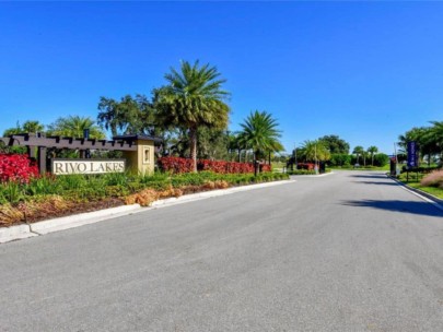 Rivo Lakes Homes in Sarasota FL - Entrance