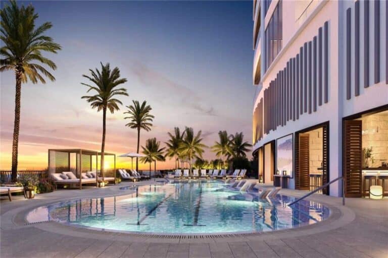 Rosewood Residences Condos in Downtown Sarasota FL - Pool