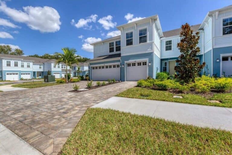 Sienna Park Townhomes in Sarasota FL - Exterior of Homes