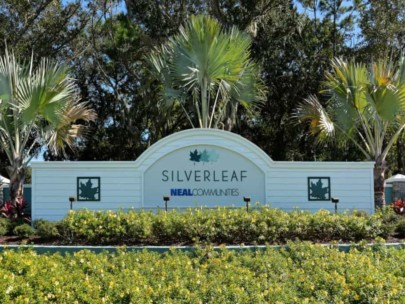 Silverleaf Homes in Parrish, FL - Entrance Sign