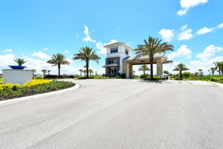 Skye Ranch Homes in Sarasota, FL. - Entrance