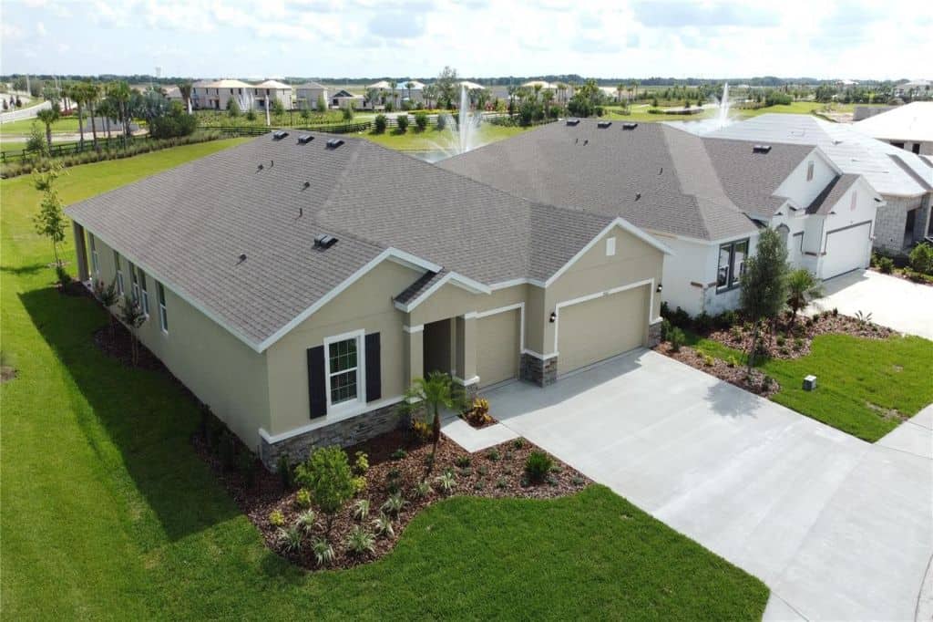 Star Farms Homes in Lakewood Ranch, FL - House Aerial