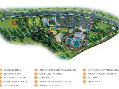 Star Farms Homes in Lakewood Ranch, FL - Amenity Center Plans