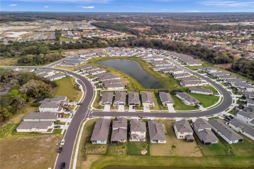 Summerwoods Homes in Parrish, FL - Community Aerial