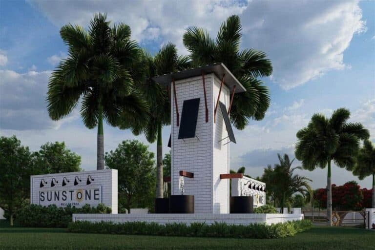 Sunstone Homes in Venice, FL -  Entrance