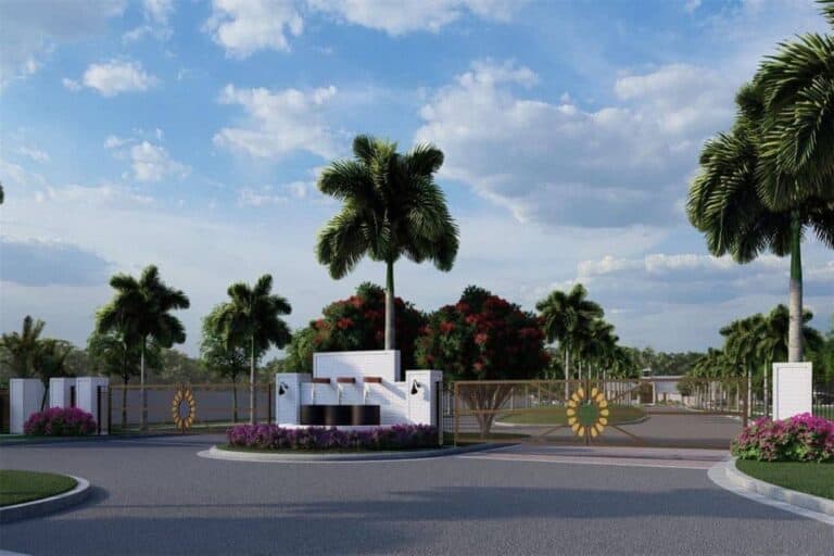 Sunstone Homes in Venice, FL - Entrance Sign
