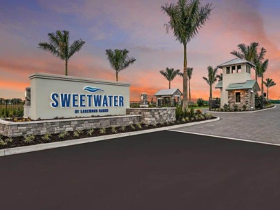 Sweetwater Homes in Lakewood Ranch, FL - Entrance Sign