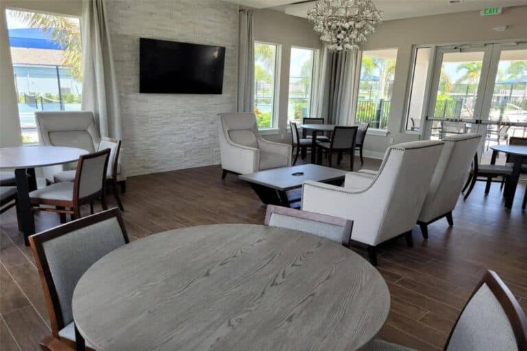 Venice Woodlands Homes in Venice, FL - Clubroom