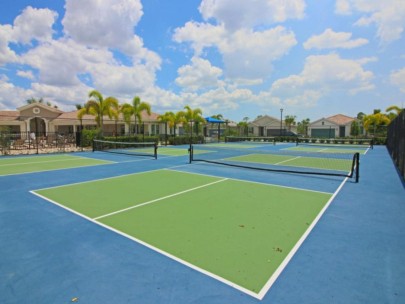 Venice Woodlands Homes in Venice, FL - Tennis Courts