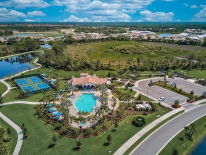 Vicenza Homes in Venice, FL - Community Aerial