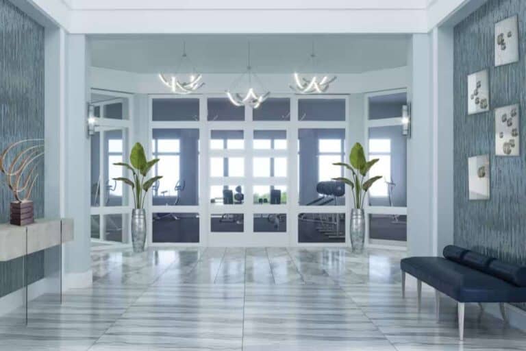 Wild Blue Homes in Lakewood Ranch, FL - Clubhouse Entrance