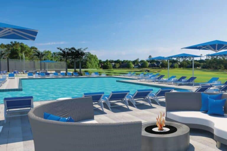 Wild Blue Homes in Lakewood Ranch, FL - Pool Area