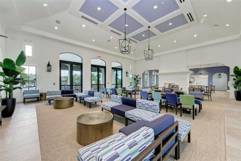 Windward Homes in Sarasota FL - Clubhouse Interior