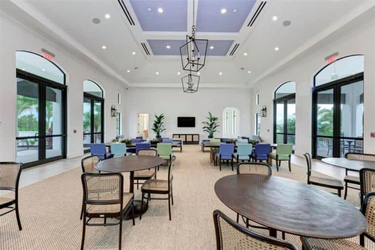 Windward Homes in Sarasota FL - Clubhouse Interior