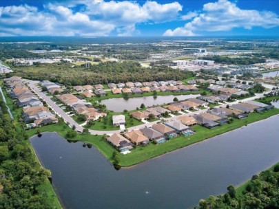 Windwood Homes in Venice, FL - Community Aerial