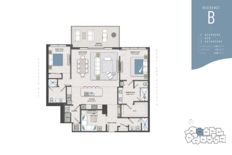Bayso Condos Floor Plan - B