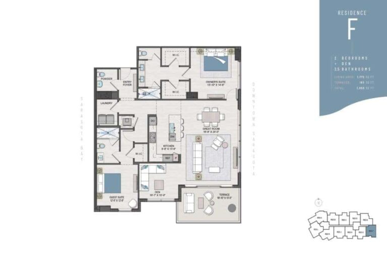 Bayso Condos Floor Plan - F