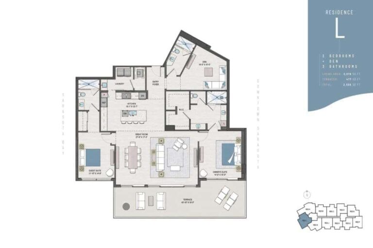 Bayso Condos Floor Plan - L