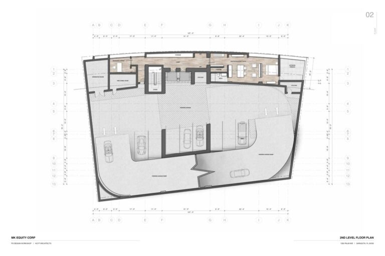 Obsidian Condos Sarasota Floor Plan - Level 2