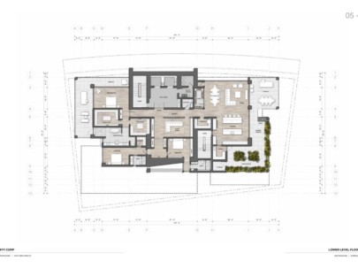 Obsidian Condos Sarasota Floor Plan - Level 4