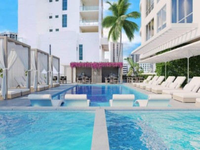 Edge Condos in Downtown Sarasota, FL. - Pool