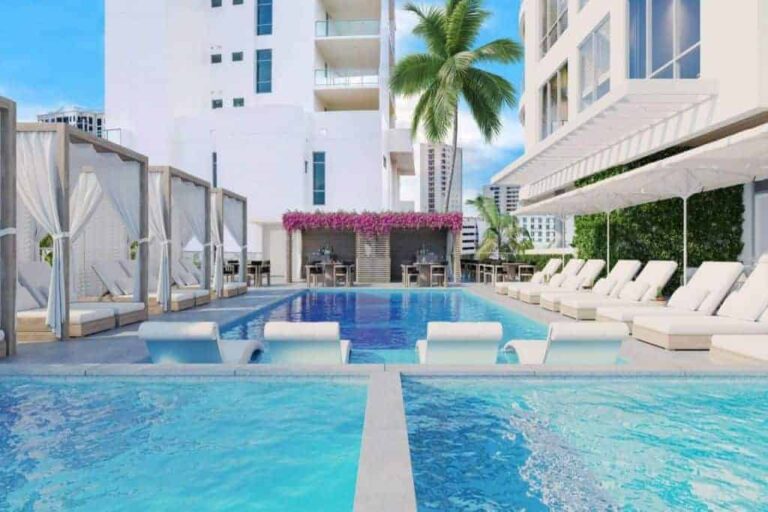 Edge Condos in Downtown Sarasota, FL. - Pool